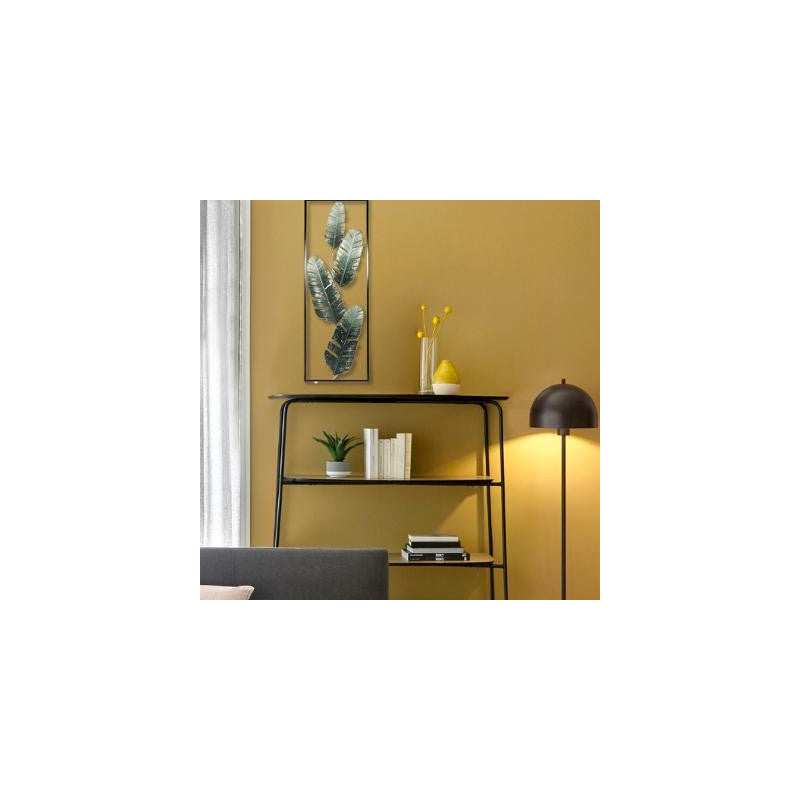 Déco Murale Métal Bananier 31x89cm Atmosphera
