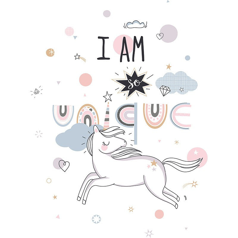 Parure De Lit Licorne 140x200 Atmosphera