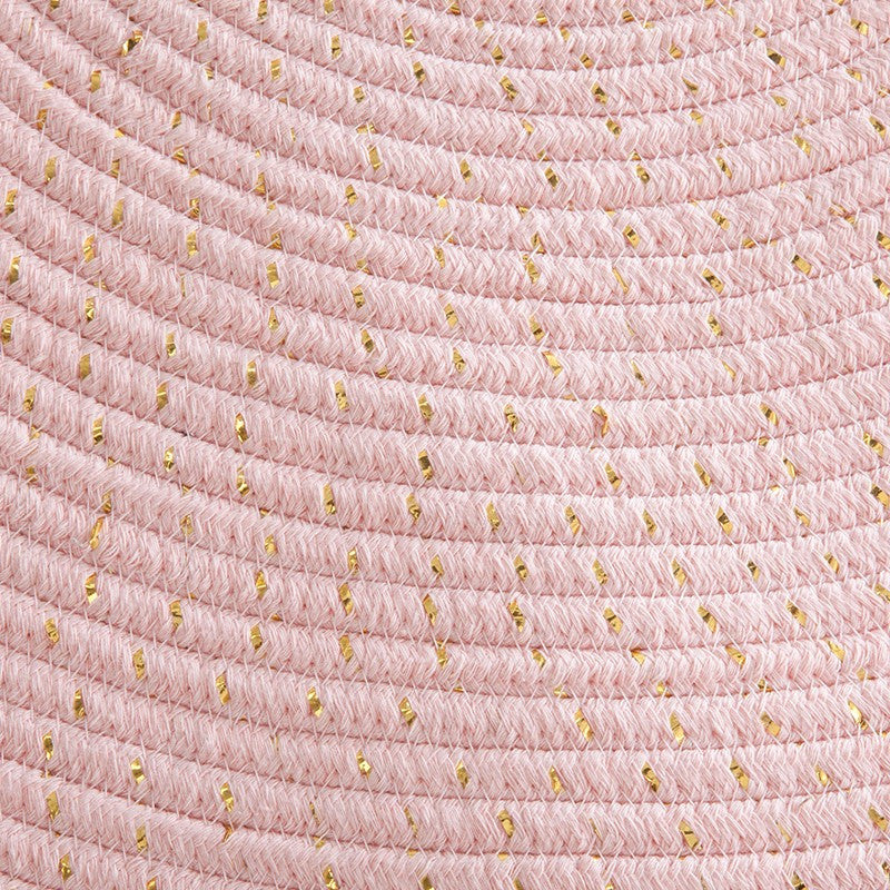 Tapis Rose D90 à Franges Atmosphera