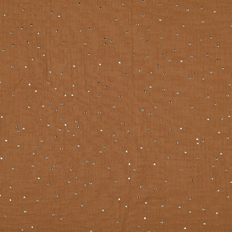 Tissu Double Gaze Brillegaze 135cm 120g Camel