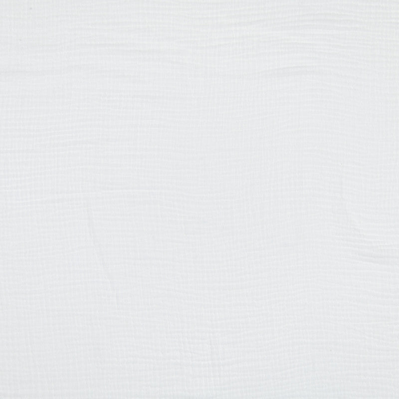 Tissu Double Gaze Sagaze 135cm 120g Blanc