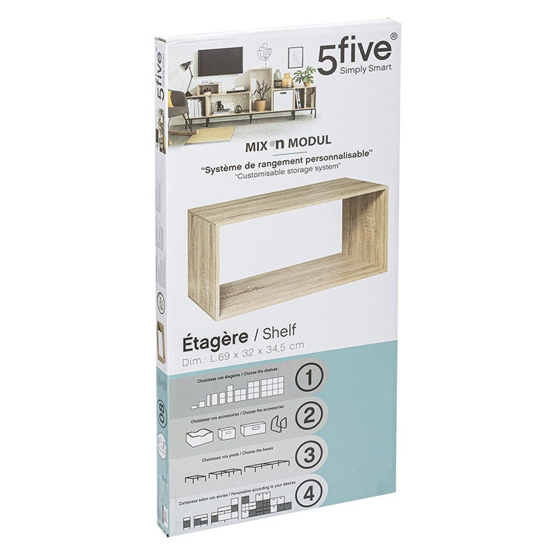  Etagère 1 Niche Mix Naturel 5Five