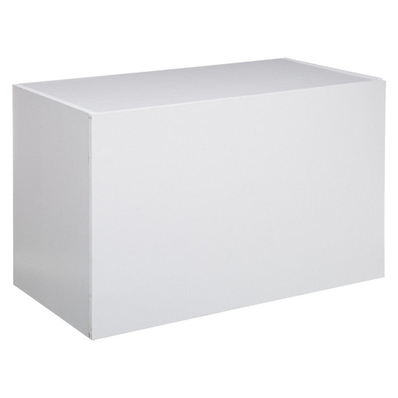  Etagère Murale 2 Niveaux + Porte 57x30 Blanc Fixup 5Five