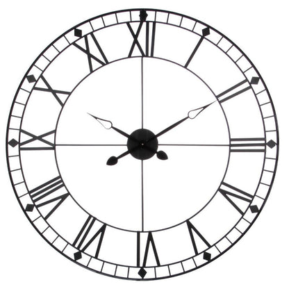  Horloge Murale Géante D88 Noir Atmosphera
