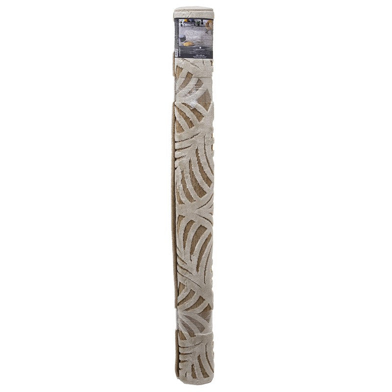  Tapis Rectangulaire Relief Feuille 160x230 Atmosphera
